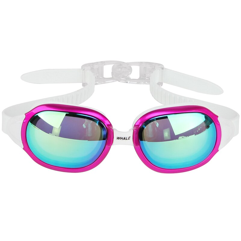 Whale Waterproof Silicone Swimming Glasses Anti-Fog UV плавательные очки Swimming Goggles Eyewear