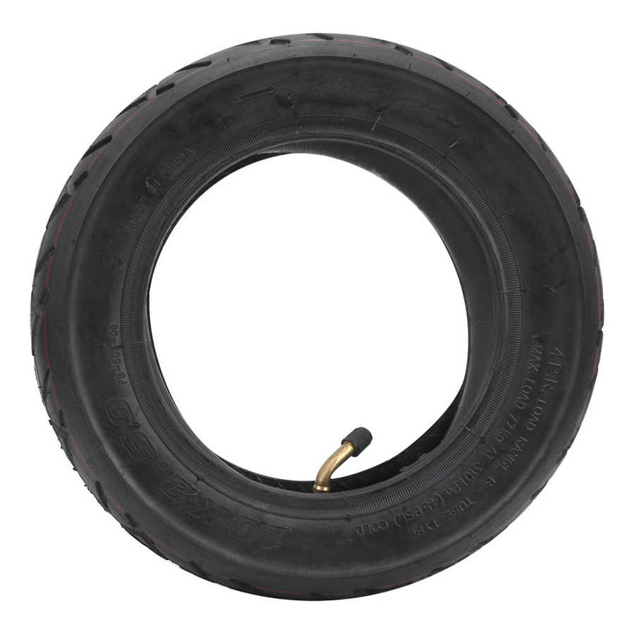 Scooter Wheel Tire Accessory 10 x 2.5inch Outer Tire Inner Tire Tube Set Electric Scooter Wheel Tire Accessory