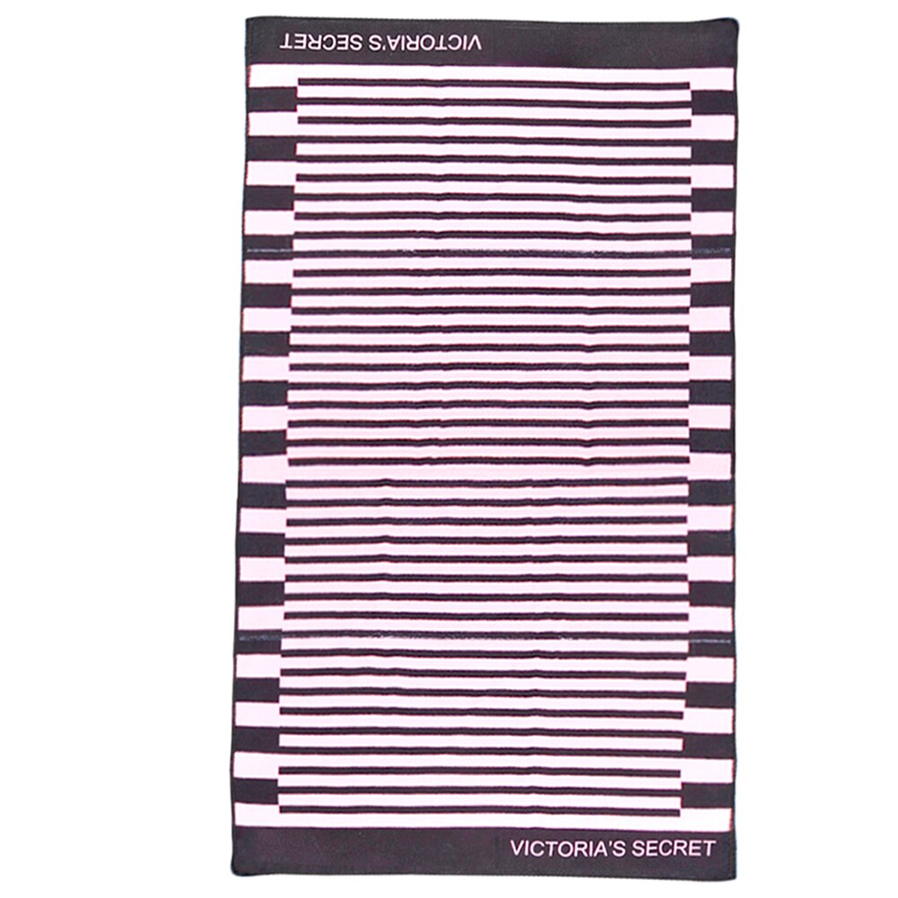 Strand Handtuch Baumwolle Schwimmbad Decke Kreative Gedruckt Weiche Schlecht Für Reise Decke Schwimmen Sommer draussen Bettdecke Auf sterben Bett: 70x150cm Schwarz Rosa