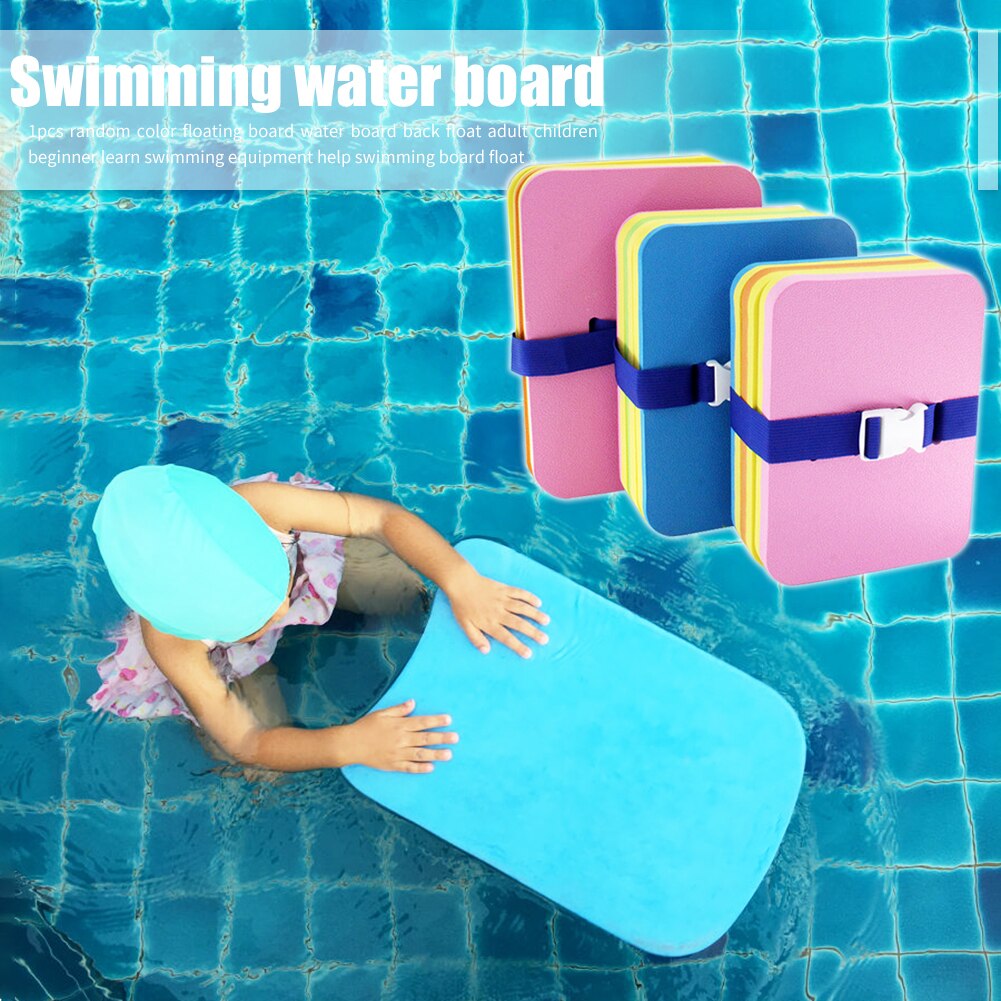 Eva svømning tilbage flydende bæltebræt bærbar oppustelig træning hjælpemidler kickboard til svømning nybegynder voksne børn lærer