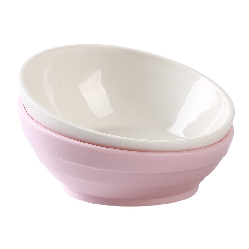 Multifunctionele snoepkleurige plastic voerbak voor huisdieren, voerbak voor puppy's, voerbak voor katten en honden, voerbak voor huisdieren