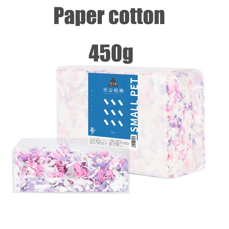 Hamster Sawdust Bedding Deodorizing and Deodorizing Sawdust Rabbit Golden Silk Bear Dust-free Paper Cotton: Paper cotton 4