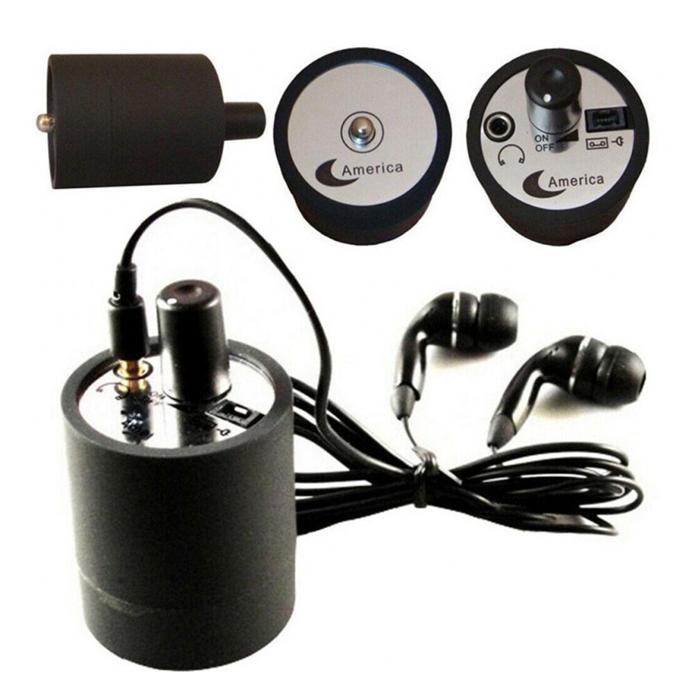 Hoge Sterkte Muur Microfoon Voice Luisteren Detector Voor Ingenieur Olie Gehoor Pijp Water Lekkage Lekkende Luistert Geluid Tester