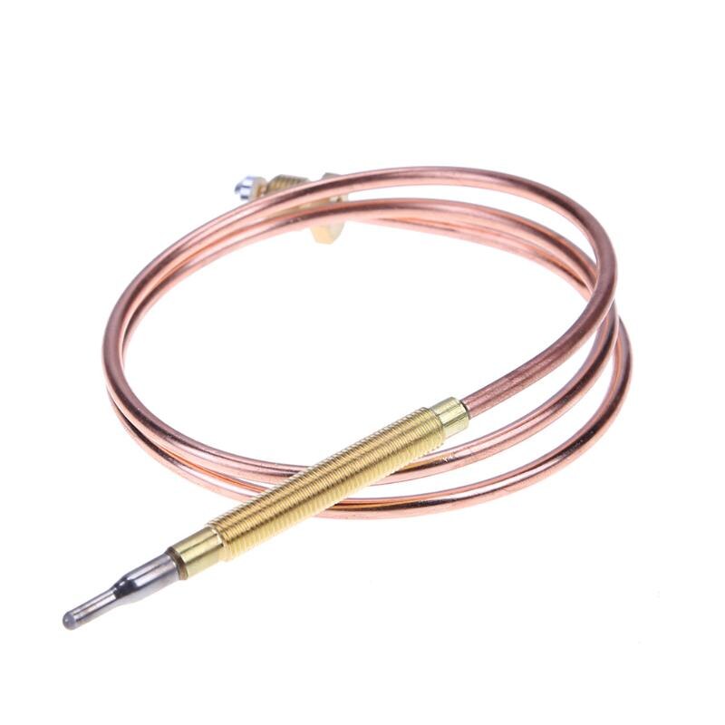 60cm Thermocouple Gas Valve Boiler Temperature Sensor Thermometer Probe Water With 5 Fixed Parts