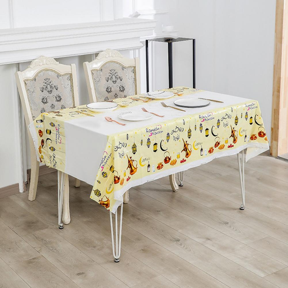 Waterproof Tear Resistant Festive Occasions Party Tablecloth for Restaurant