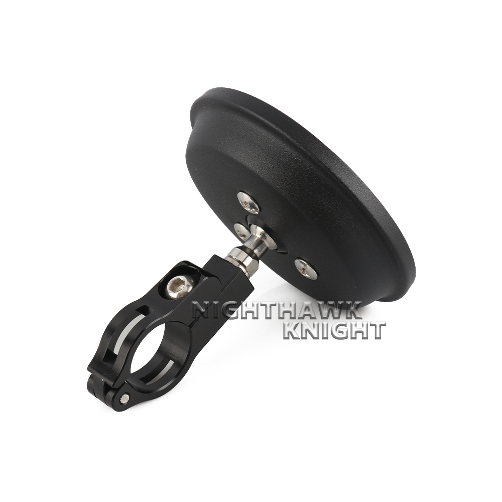 Voor Street Triple RS S R765 765RS MOTO2 CNC Aluminium Dodehoekspiegel Groothoek Bolle Spiegel Motorfiets Stuur Spiegels: legergroen