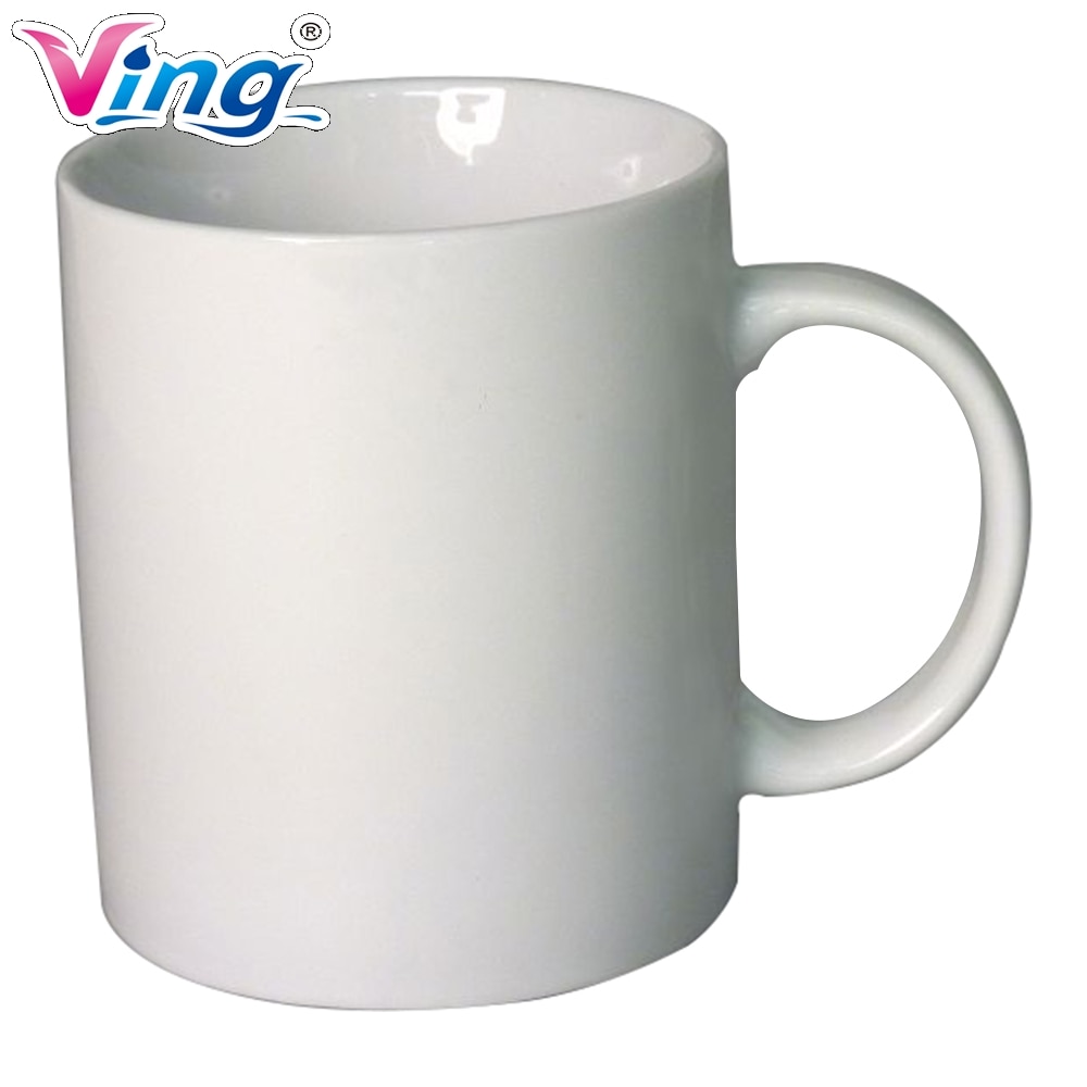 36pcs/lot B Sublimation Mugs Blank White Coated Mugs B Grade 11OZ 325ML For Heat Press Printing With Box