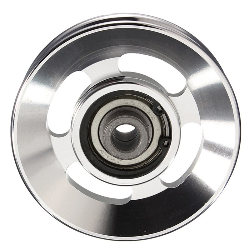 Bearing Steel Bearings, U Grooves Pulley, Guide Wheel Wire Rope Lifting Wheel Fitness Equipment Accessories Pulley