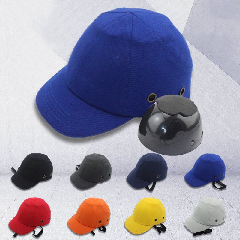 Travail sécurité bosse casquette casque coquille adulte homme Anti-fracassant Baseball chapeau en plastique dur Sports Style extérieur usure Protection de la tête