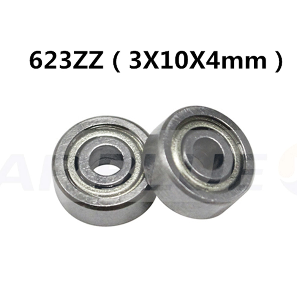 Rodamientos De Bolas 688ZZ 8x16x5 Mm - 10 Unidades, Doble Blindaje De Acero Para Ejes De 8 Mm, Ideal Para Proyectos Mecánicos Y Juguetes