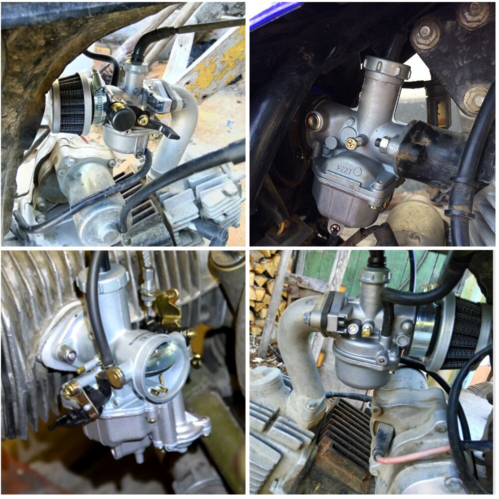 Zsdtrp  pz19 pz26 pz27 pz30 karburator carb atv dirt bike pit quad go kart buggy til 175cc 200cc 250cc motorcykel dirt bike