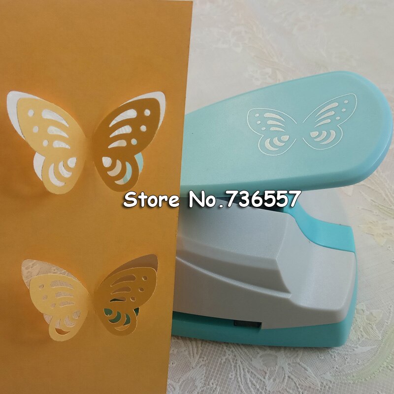 Kawaii butterfly paper cutter Student Hole Punch DIY Handmade Cutter Card Craft Printing Puncher Bow Puncher