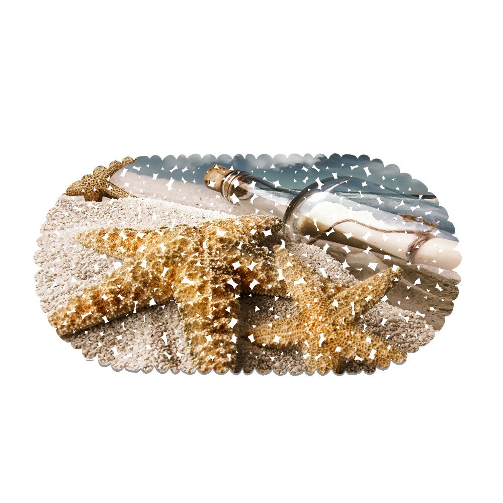 Strand schelp balkon badkamer mat hydrofobe antislip deurmat zwembad openbare plaats antislipmat: Pdl 0001