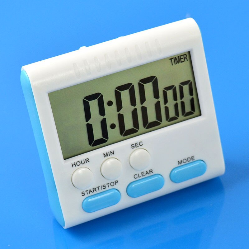 Grote Magnetische Lcd Digital Kitchen Sport Timers Count Down Up Koken Timer 24 Uur Wekker Timers