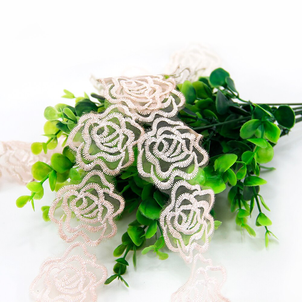 Lint Trim Kleding DIY Naaien Handgemaakte accessoires 1 yard, DIY handgemaakte materiaal, bruiloft wrap, 5Yc2204: 1055427002