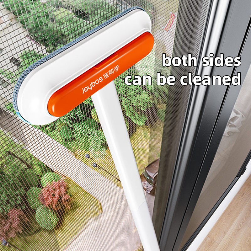 Joybos Mesh Cleaning Brush Multi-function For Screen Window Carpet Sofa Light Handheld Double Sided Dust Broom Household Cleaner