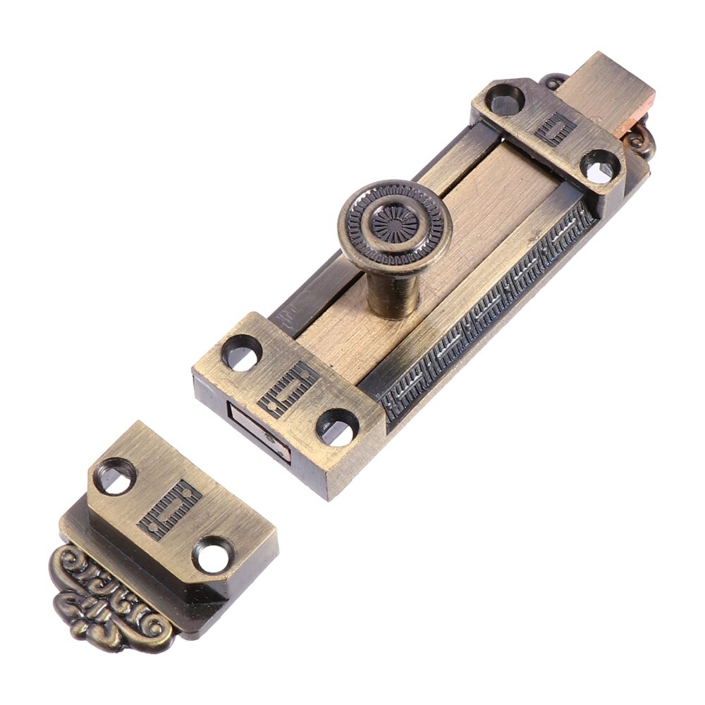 Door Lock Slide Bolt Alloy Door Bolts Latches Sliding Lock