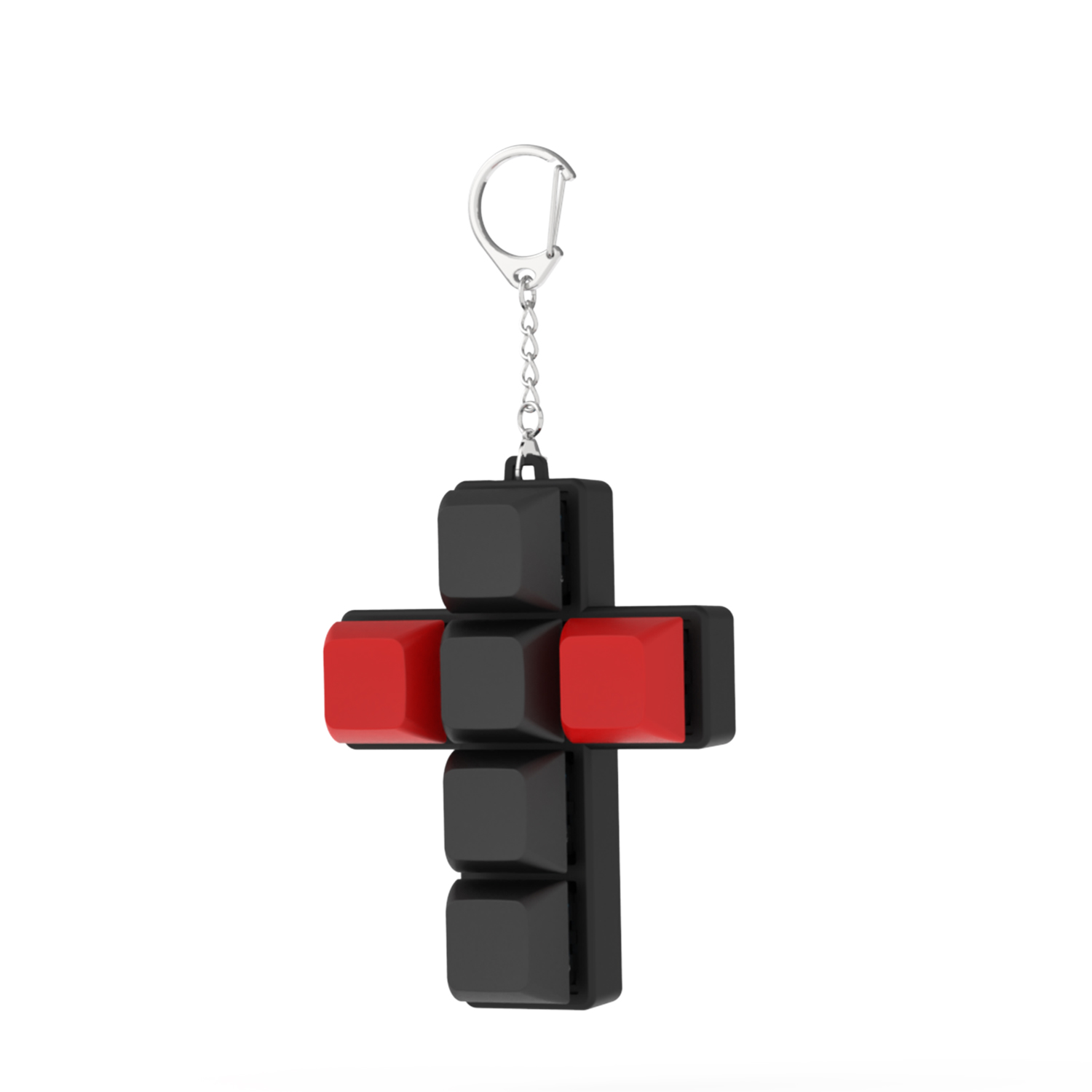 Clavier clé jouet fête soulagement du Stress bricolage Fidget bouton Keycap Fidget porte-clés clavier porte-clés jouets doigt clavier casquettes jouet