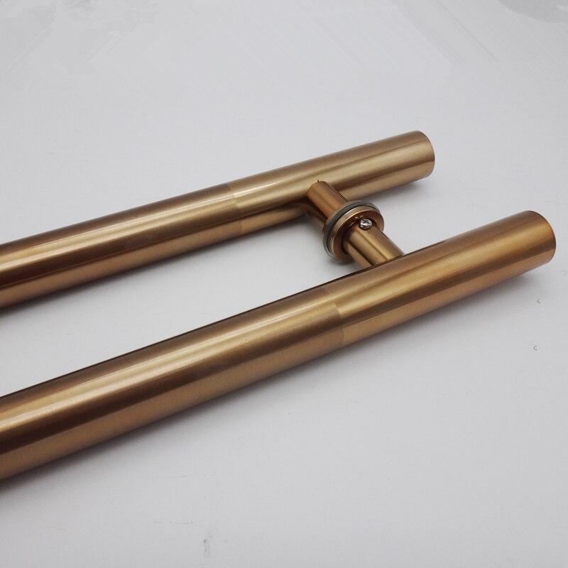 High-grade Stainless Steel Glass Door Handle Diameter 38mm Brushed/Polishing Bathroom Shower/wooden Door Armrest Glass Hardware
