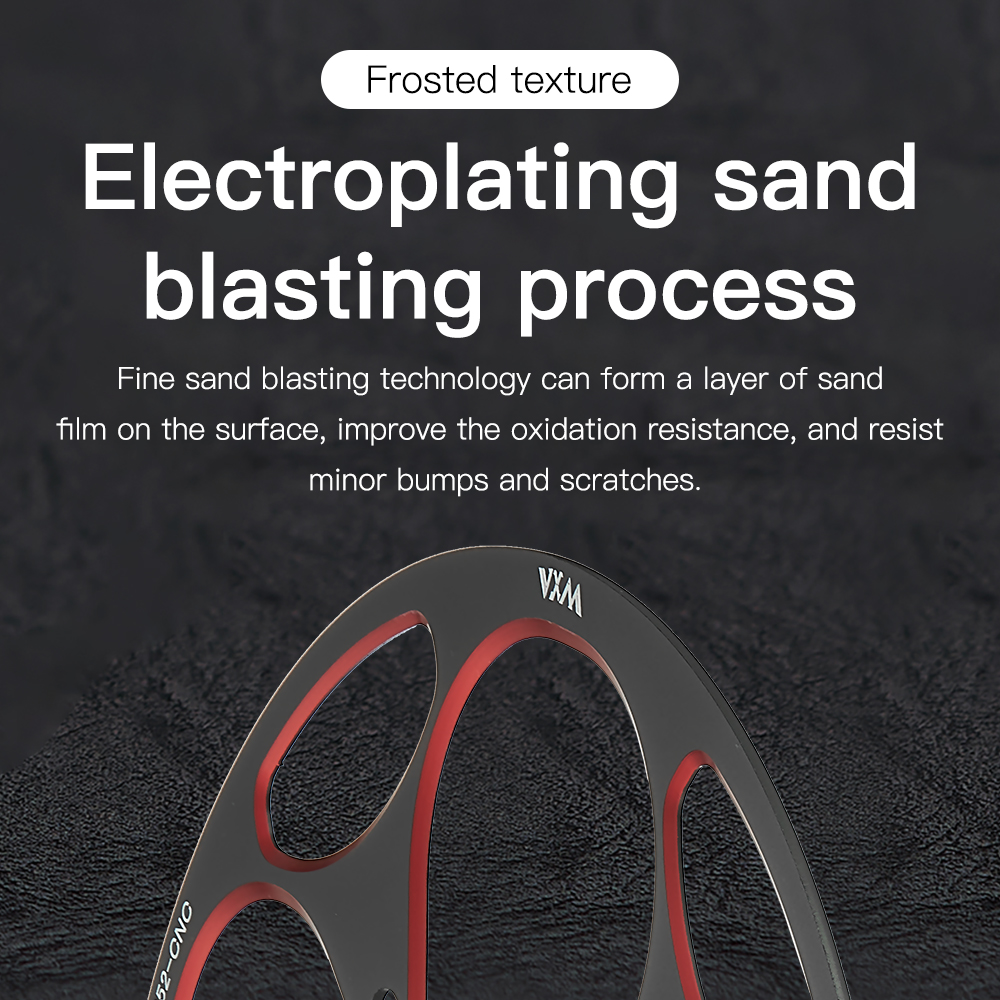 130BCD 50T-54T 56T-60T Road Bicycle Crank Set Aluminum Alloy Protective Plate Single Disc Sprocket Gear Strong Protective Cover