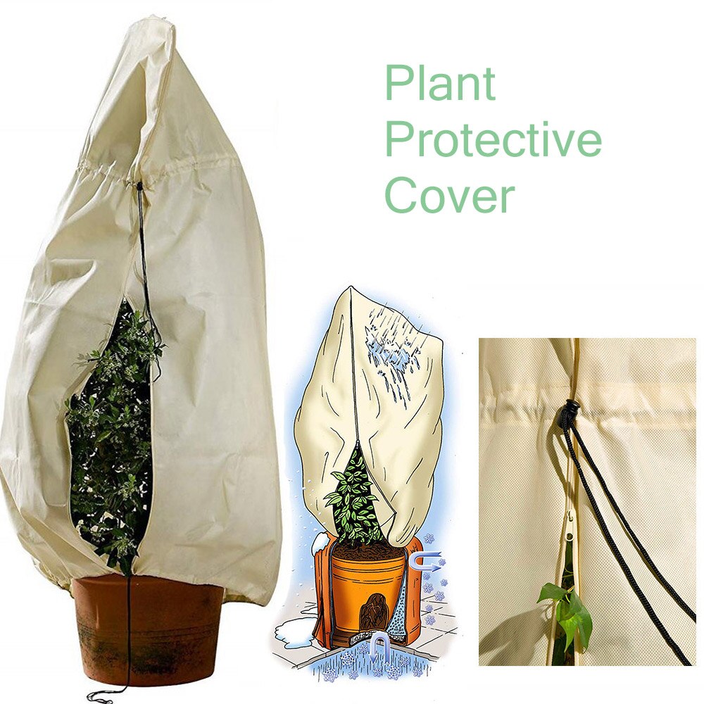 Warm Cover Tree Shrub Plant Cover Protecting Bag Frost Protection Yard Garden Winter Protection Against Shoots Crowns Protectors