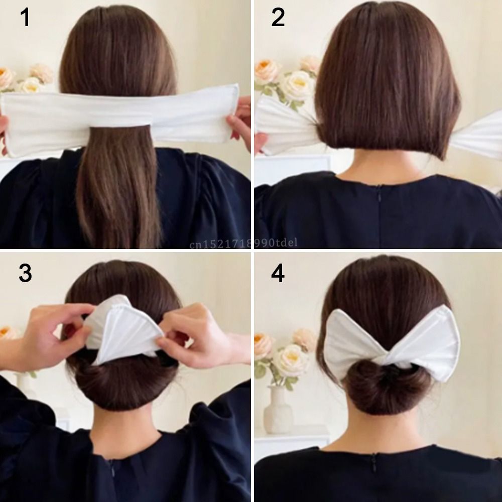 Pinza para el pelo mágica para mujer, accesorios para hacer moños con forma de donut, estilo francés, trenzador de pelo, 1 ud.