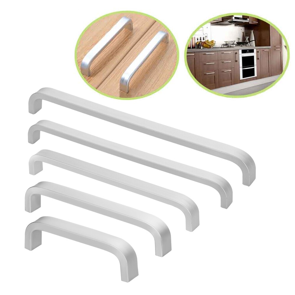 1pc Aluminum Pull Handle Knob Drawer Cabinet Cupboard Furniture Hardware Door Home Improvement