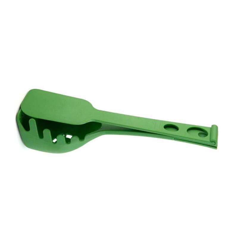 1Pc Siliconen Praktische Pasta Noodle Lepel Pasta Scoop Vergiet Noodle Spaghetti Pollepel Slot Lepel Nylon Vergiet Gadget: 01