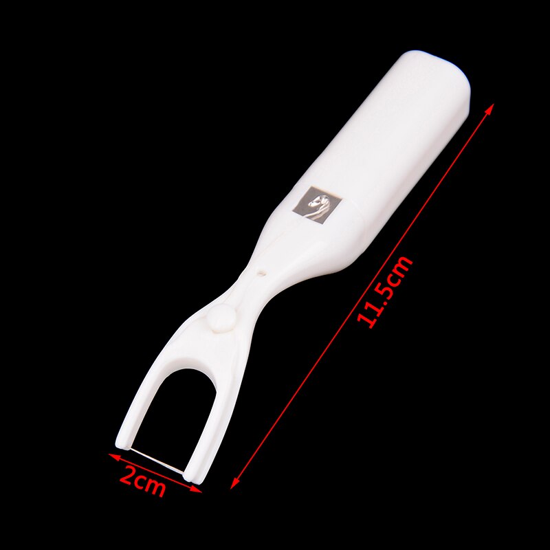 50M Ultra Mince Plat Fil Dentaire Réutilisable Porte-Fil En Plastique Dur Boîte interdentaire Avec 50m Flosses Pour Oral D'hygiène