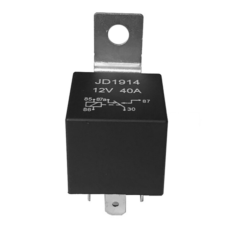 10 Pcs 5 Pin 12V Relay Switch (SPDT) (30/40 Amp) 12 Volt Automotive Relay for Automotive Fans