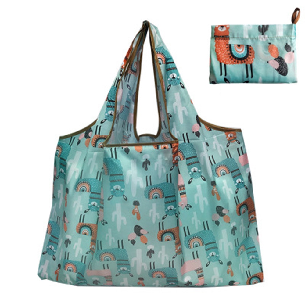 Bolsos para compras reutilizables a prueba de agua, bolsas reciclables de gran capacidad,