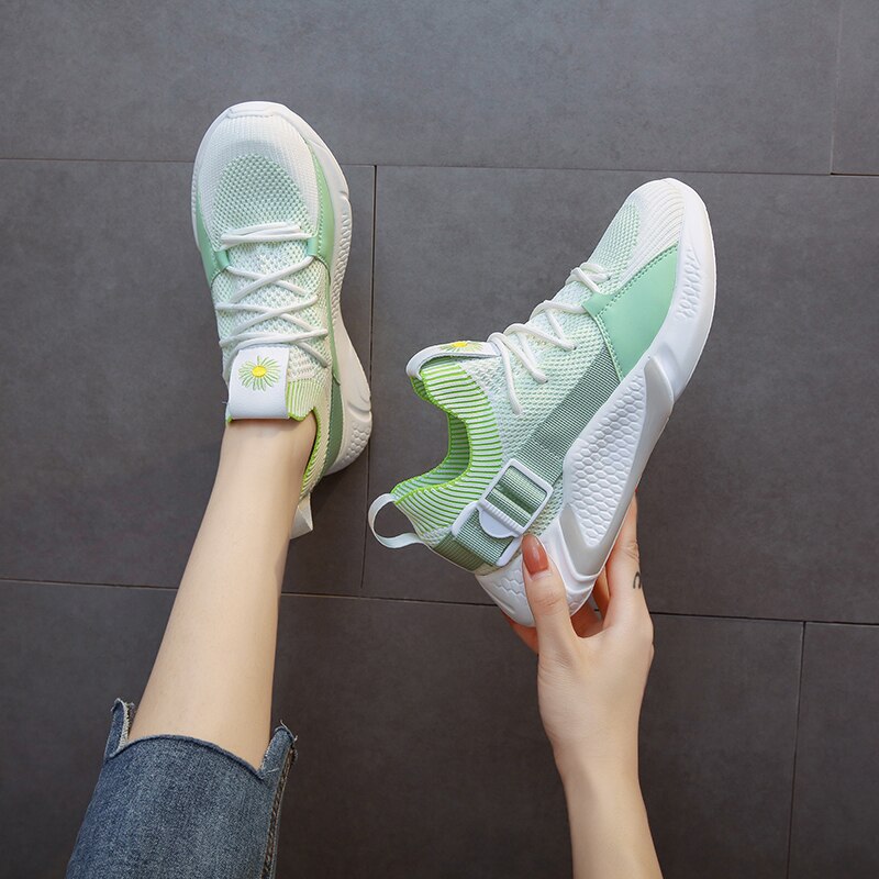 Light Running Shoes Comfortable Leisure Women's Sneaker Breathable Wear-resistant Outdoor Walking Women Sport Shoes