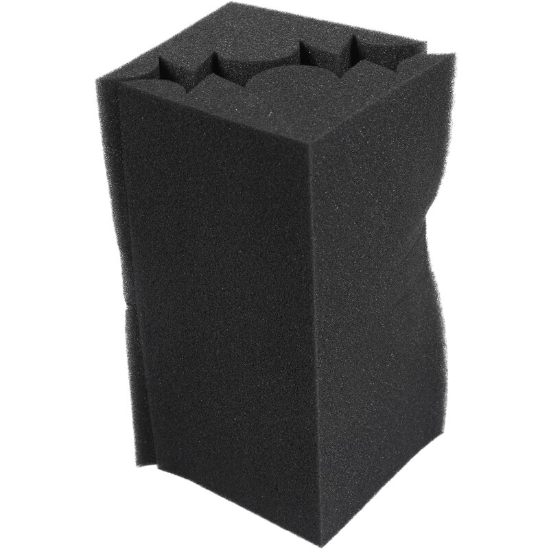 4 pièces coin basse piège panneau acoustique Studio Absorption acoustique mousse 12*12*24cm