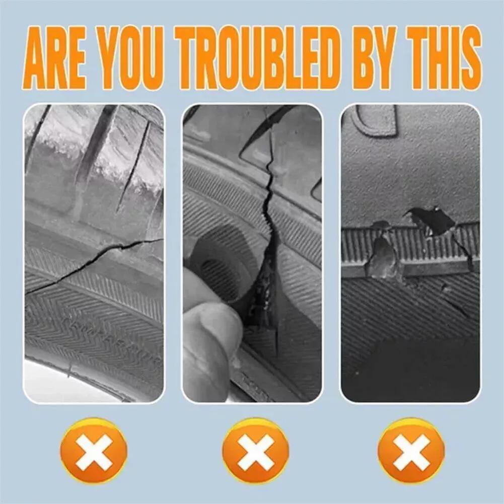 30g Universal- Auto Reifen Reparatur Kleber Gummi Bindung Kleber Auto Reifen Riss Reparatur Seite Zauberstab Punktion Reifen Reparatur DIY Werkzeuge Bausätze