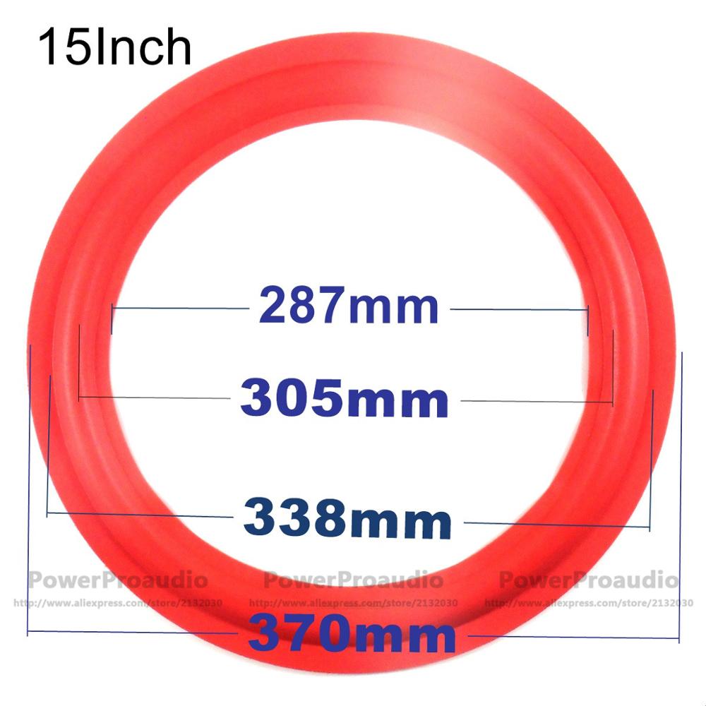 Réparation des enceintes Cerwin Vega, 15 &quot;, 15&quot;, bords de basses en mousse rouge