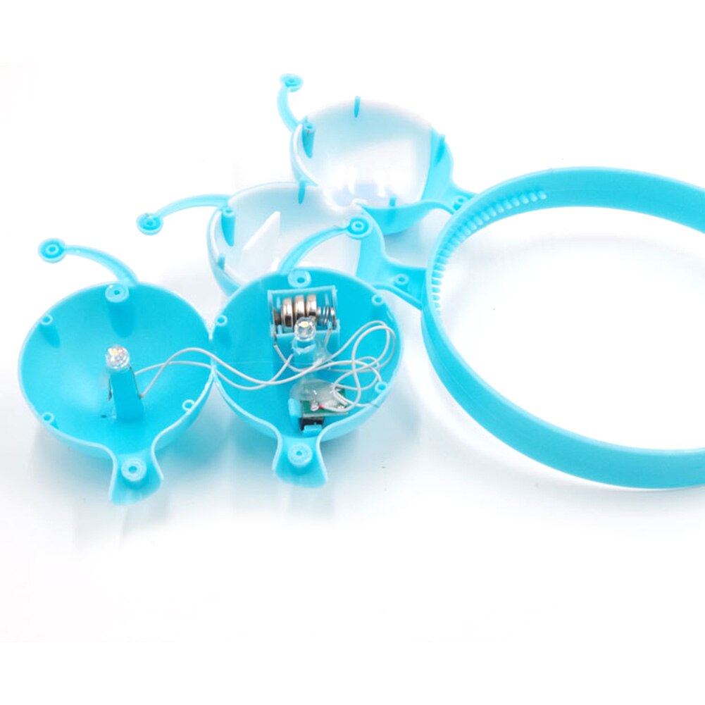 Led gloeiende grote ogen oogbollen hoofdband kinderen oplichtende hoofddeksels halloween feest bruiloft decoratie benodigdheden