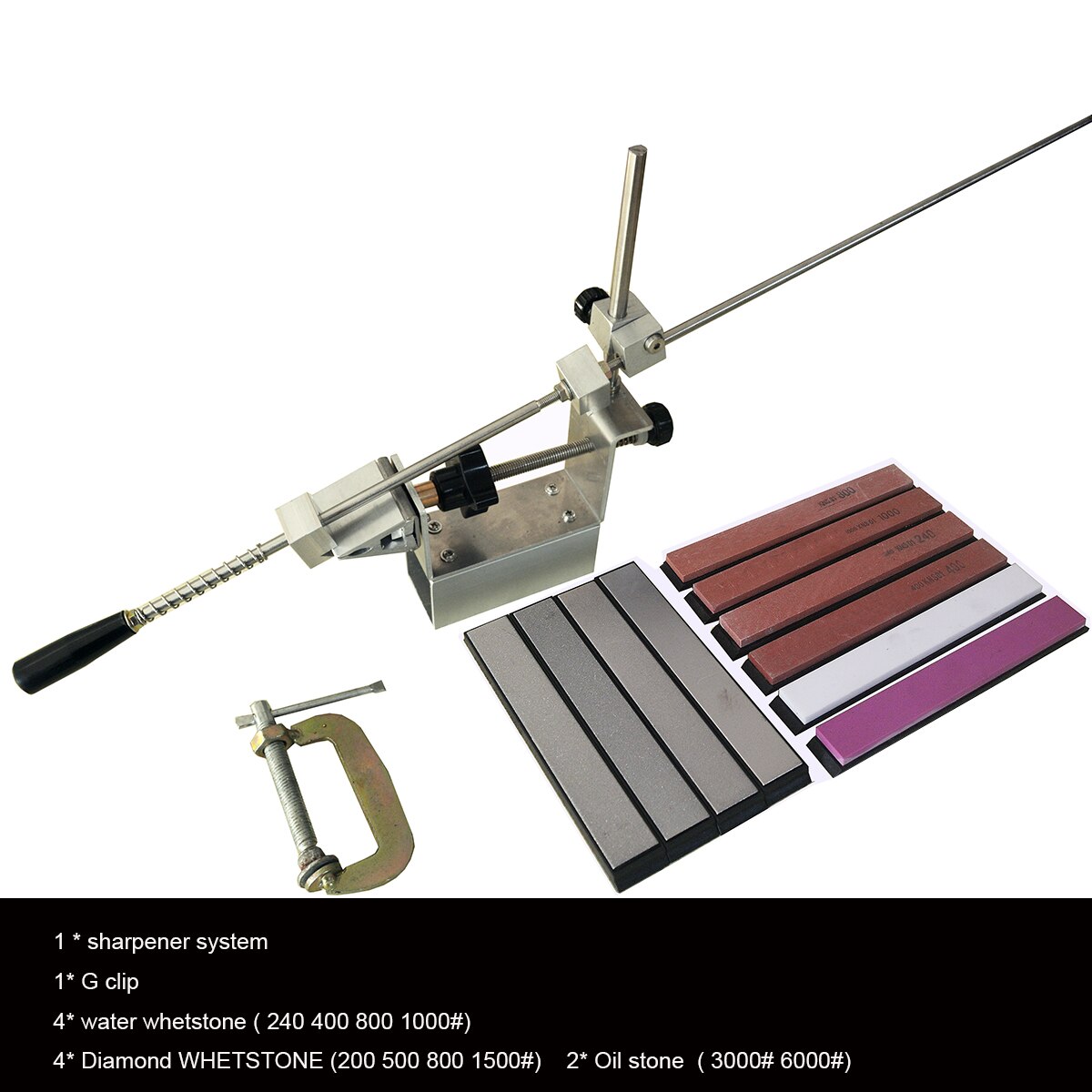 kitchen knife sharpener system update Pro apex afilador cuchillo ferramentas KME diamond whetstone