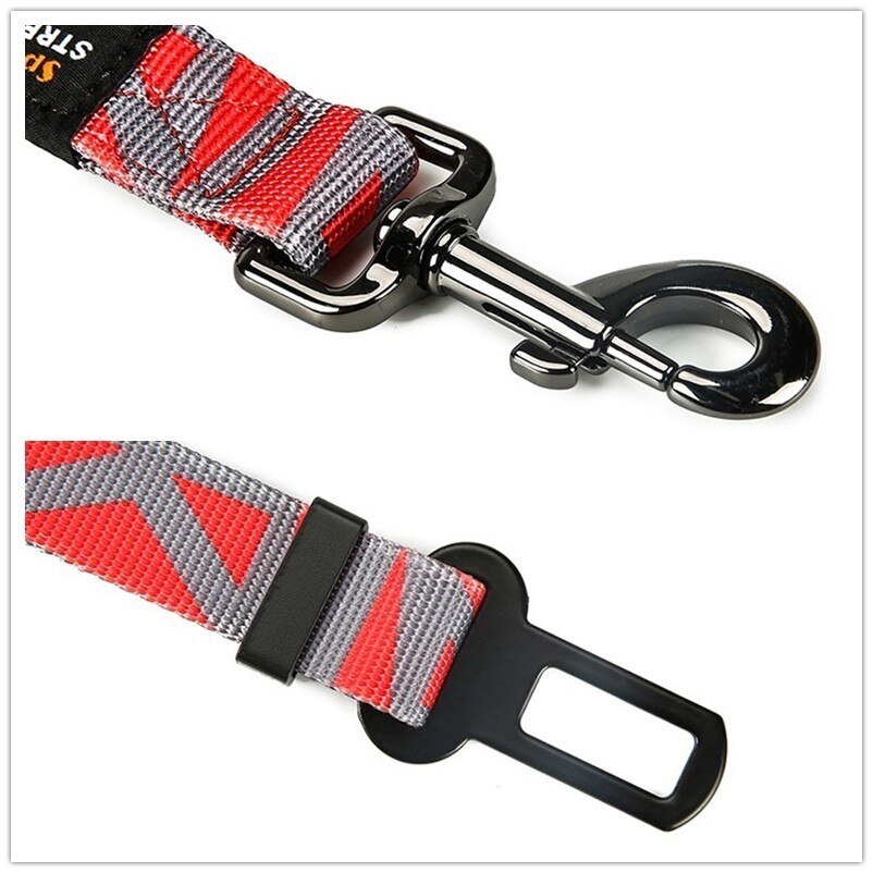 Deodoo Premium Duurzaam Hond Auto Elastische Seat Belt Verstelbare Zware Hond Veiligheidsgordel Voor Voertuig Accessoires