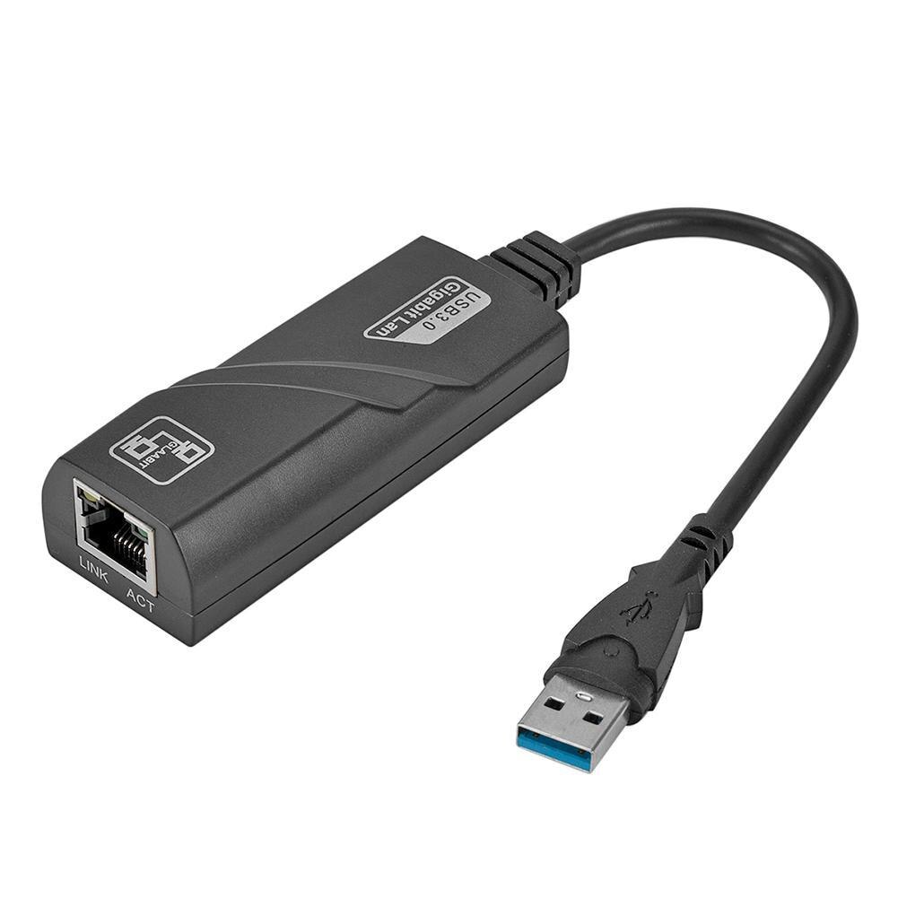Wired USB 3.0 To Gigabit Ethernet RJ45 LAN (10/100/1000) Mbps Network Adapter Ethernet Network Card For PC
