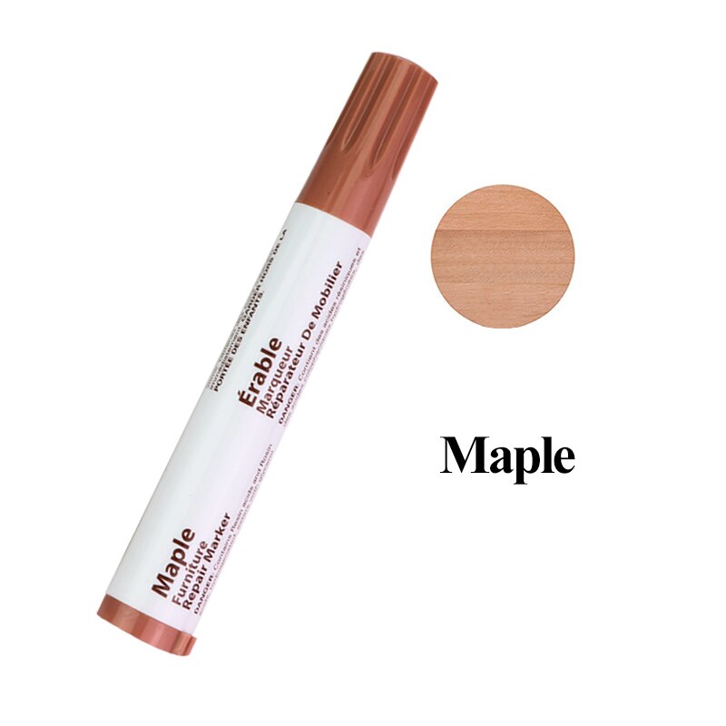 Furniture Touch-up/Fill Paint Marker Filler Pen Composite Repair Pen Floor/Stairs/Door/Woodenware Scratch/Patch Restore Marker: Light Grey