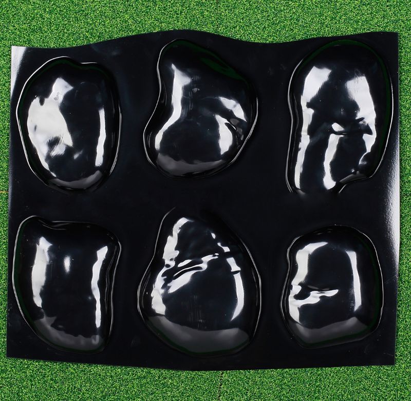 Rock Brick Concrete Mold Step Stones Plaster Cobblestones Mould Garden Decor DIY