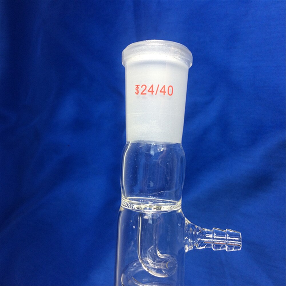 Condensador de 200mm 24/40 Graham, condensador con tubo interior enrollado, utilizado para la unidad de destilación allhin