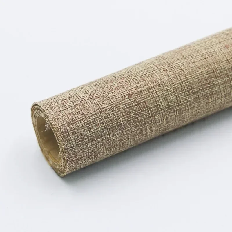 Zelfklevend linnen voor doe-het-zelf handgemaakte knutselprojecten, verpakkingen, sieraden, ladebekleding, tassen, wanden, huisrenovatie, decoratieve stof.: 1930cm / Rood