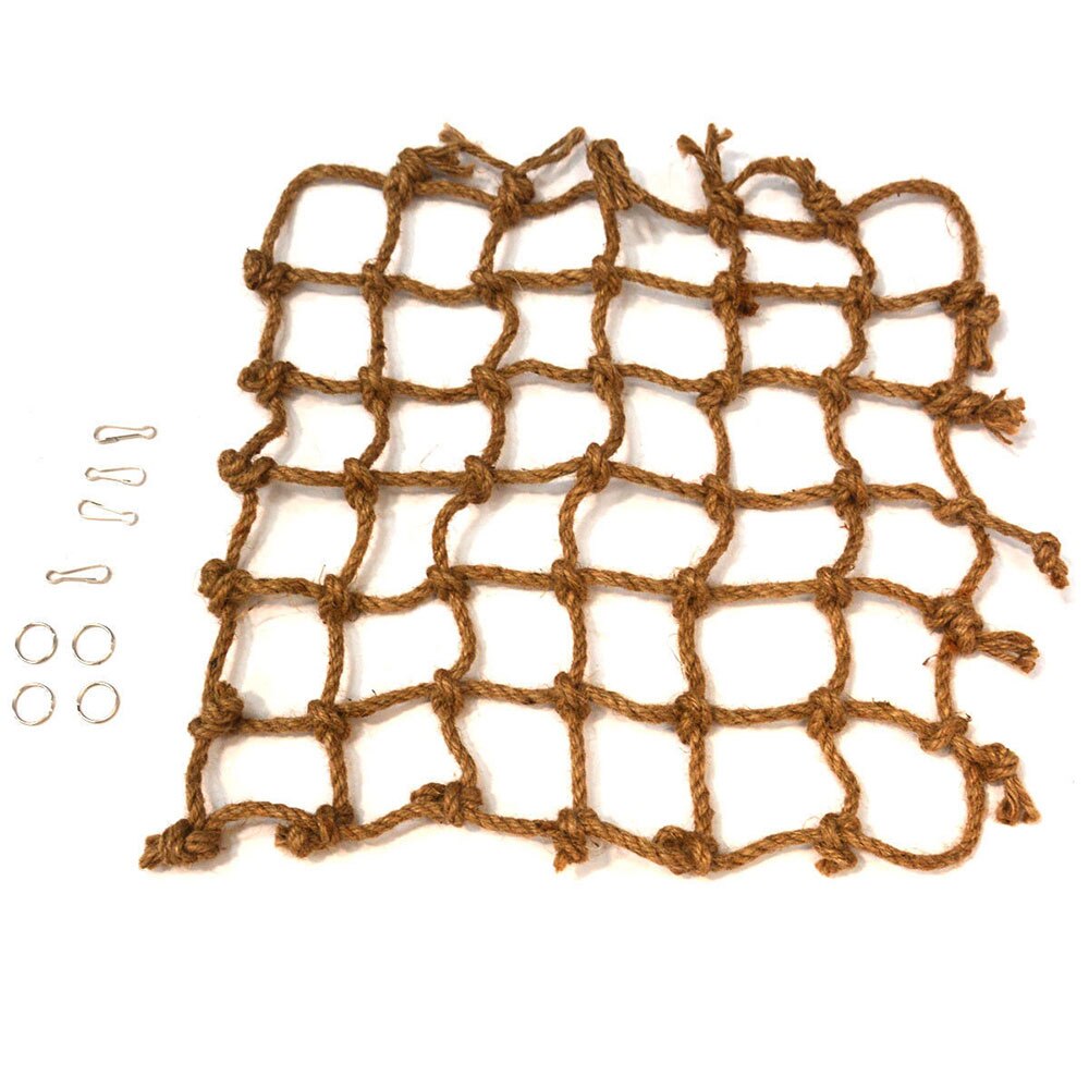 Curated visual reference: Visual Reference: Macaw Large Hemp Rope Climbing Net Parrot Bird Cag