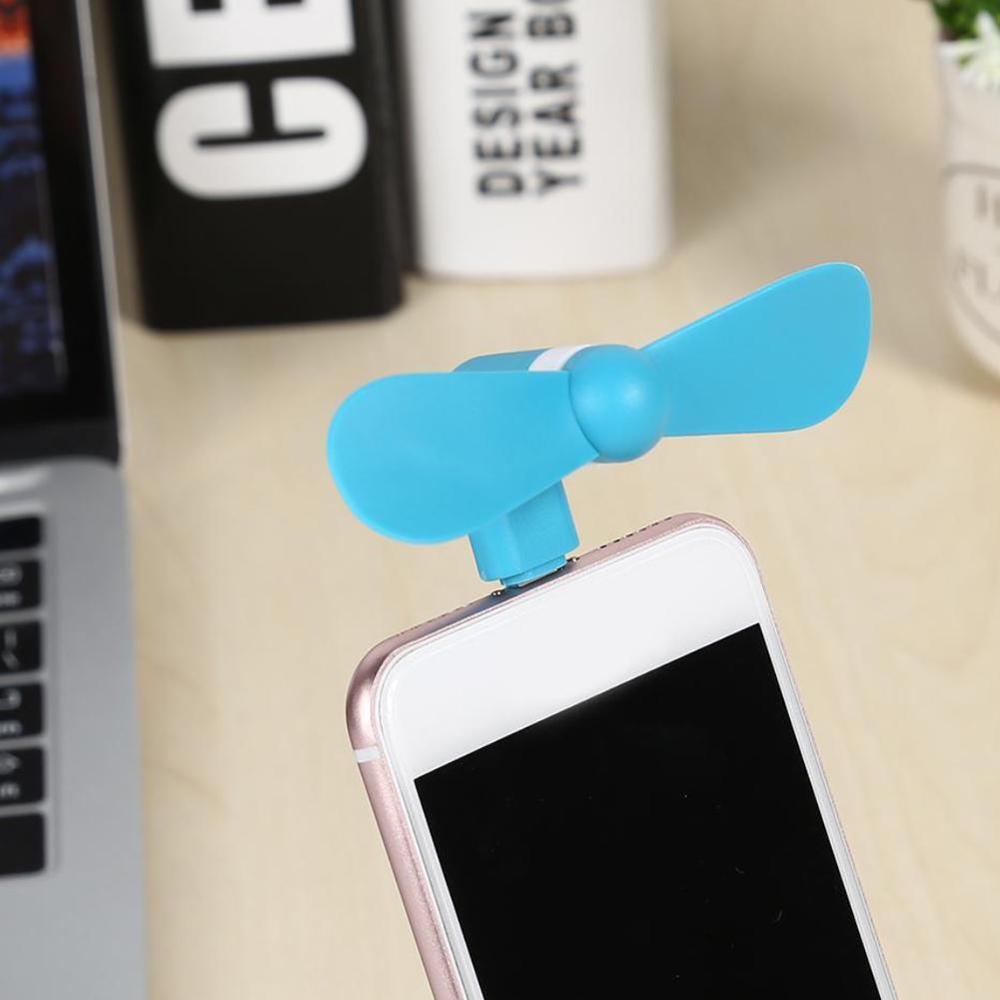 USB Mobile Small Fan Power Cooling Mini Fan Travel Keyboard Computer Laptop Flexible PC Desk Z0A5