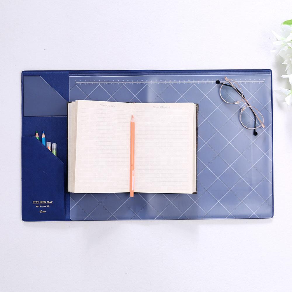 Multifunction Mouse Desk Pad Mat Office Waterproof Non Slip Computer Table Accessories