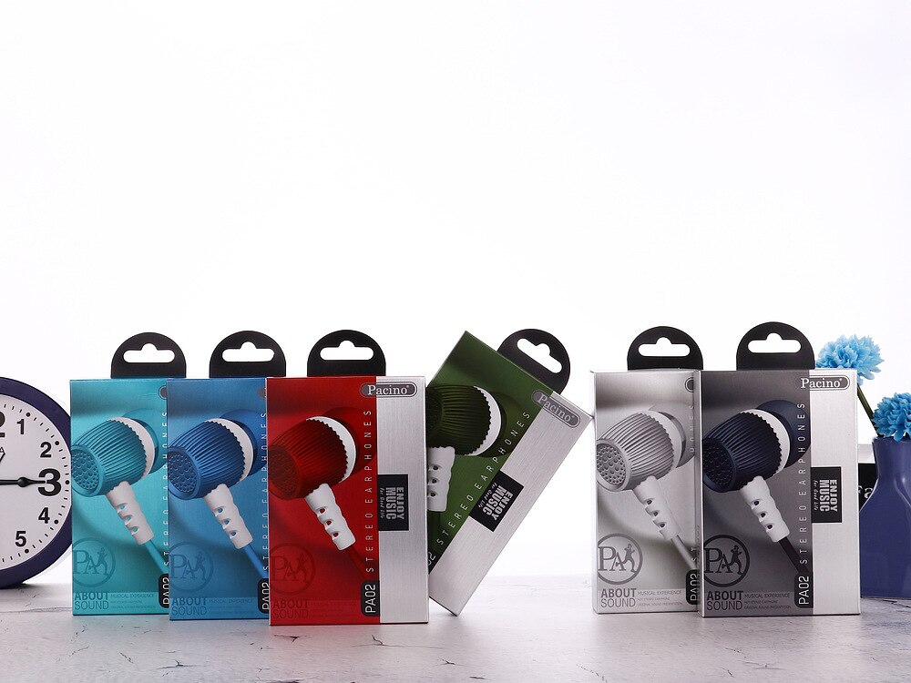 Stijl speciale aanbieding mobiele telefoon oordopjes voor apple mobiele telefoon oordopjes universele draad met tarwe  pa01: Levering van pa02 kleurenmengsels