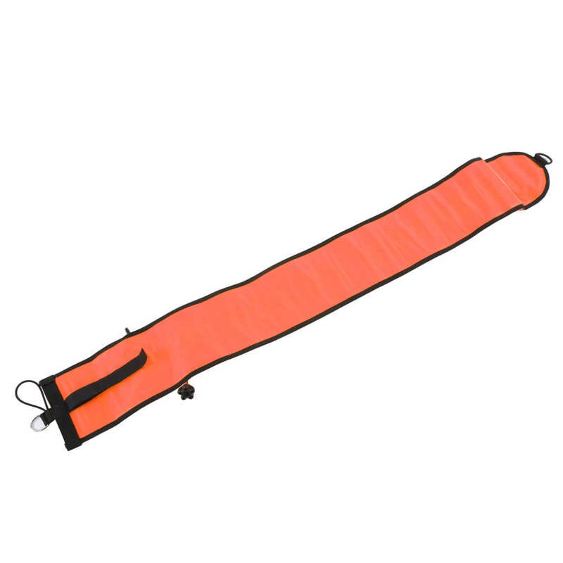 Diving Surface Marker Buoy Diving Inflatable Safety Tube 120x15cm Safety for Diving