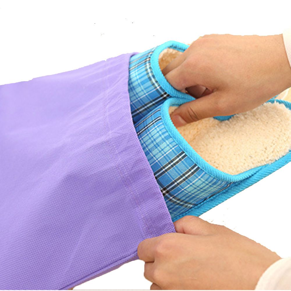 39*30cm nonwoven skotaske støvtaske håndtaske diverse opbevaringsorganisator rejsesko vasketøjsundertøjspose rejsetilbehør