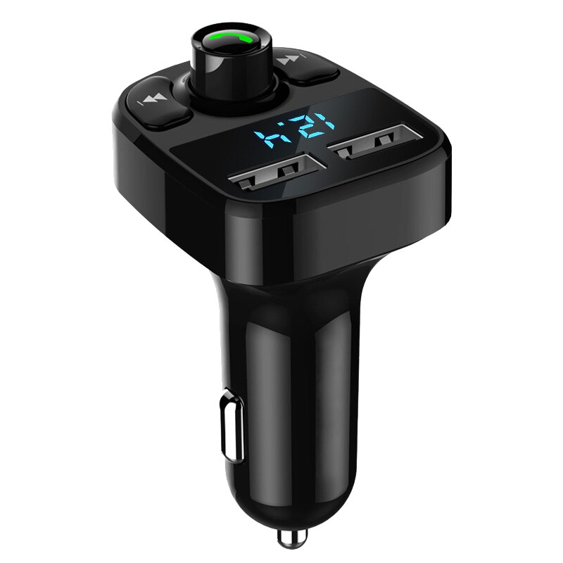 Fm-zender Aux Modulator Bluetooth Handsfree Carkit Auto O MP3 Speler Met Quick Charge Dual Usb Car Charger